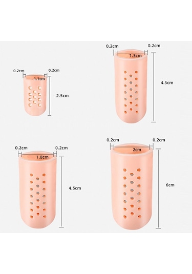 Sones 1 Çift Nefes Alabilir Delikli Ayak Koruyucuları Aşınmaya Karşı Kolluk L Beyaz