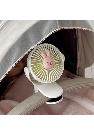 Suntek Clip On Fan Usb Powered Bebek Arabası Fanı Kamp Stil-c