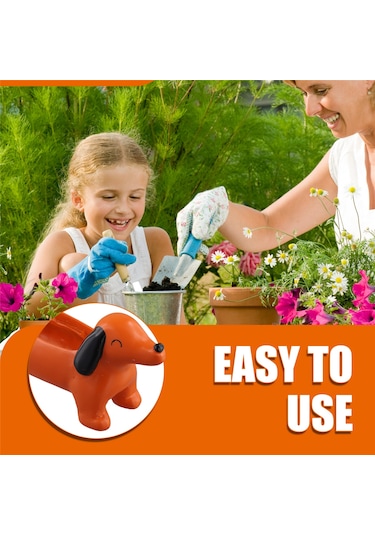 Köpek Çiçek Saksısı Dachshund Dekoratif Çiçek