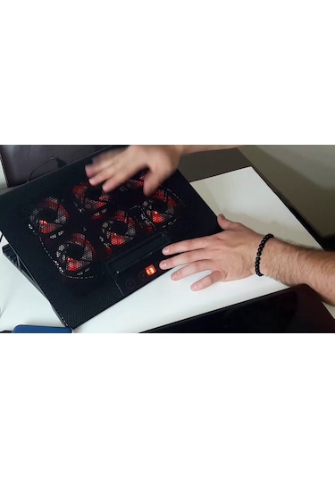 TX TXACNBRED Red Alert 6 Fanlı 11" - 17" Notebook Soğutucu