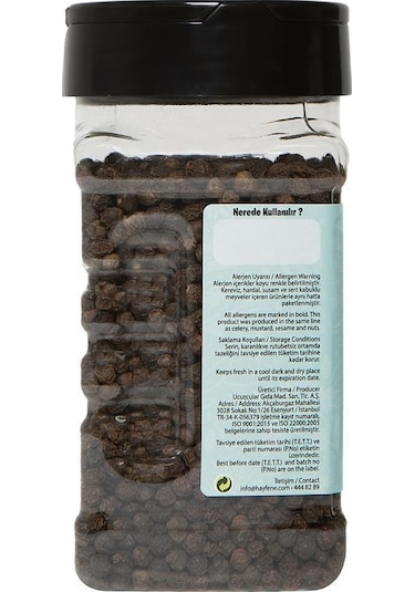 Hayfene Tane Karabiber 160 G