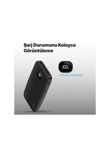 Ttec 2BB205S Chargeup Lcd 10.000 Mah Taşınabilir Powerbank