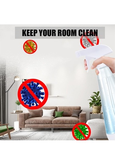 Besthome1 300ml Sprey Şişeleri İçin Temizlik Suyu Yapma Makinesi Konteyner Sprey Ev Temizlik Hava Temelleri