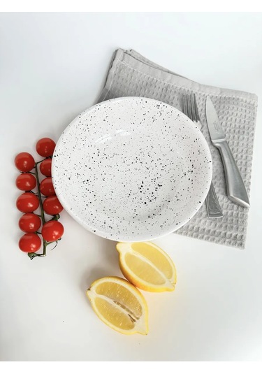 Milla Sweethome Seramik Servis Salatası Kabı 1 Adet 326280550 Beyaz