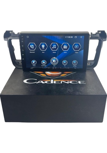 Peugeot 508 2011-2018 Cadence T5 İşlemcili Profesyonel 360 Cam Destekli Oem Multimedia