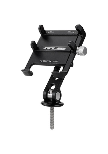 Gub Alüminyum Alaşımlı Bisiklet Telefonu Montaj Bisiklet Siyah