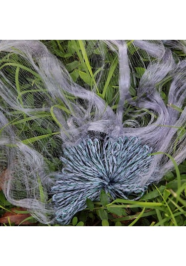 Novahub 1.8mm 30m Balık Ağ Monofilament, 20mm Ağız Delikli Tek Katmanlı Balık Ağları