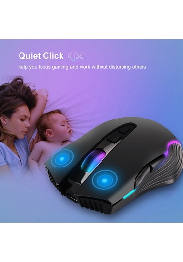 2.4G Kablosuz Jiggler Kablosuz Mouse