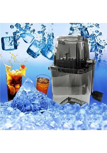 Wondernest Ve Tıraş Makinesi Koni Kırıcı Kar Jialan Gri El-krank Buz Buz Yc Gri