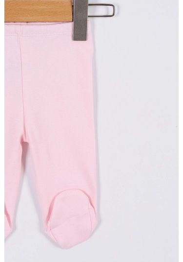 Prenses Desenli Müslin Kız Bebek Hastane Çıkışı Bebek Kıyafetleri Yenidoğan Hastane Çıkış Seti 5 Li Pembe