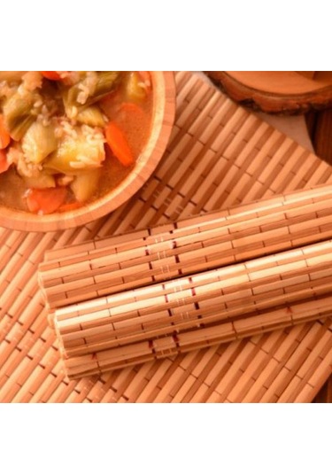 Bambum Servizio Yelo 6'lı Amerikan Servis Bej