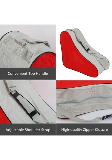 Maiyame "dayanıklı Paten Çantası - Omuz Askılı, El Çantalı, İç Paten Ve Buz Pateni Taşımaya Uygun" Mavi