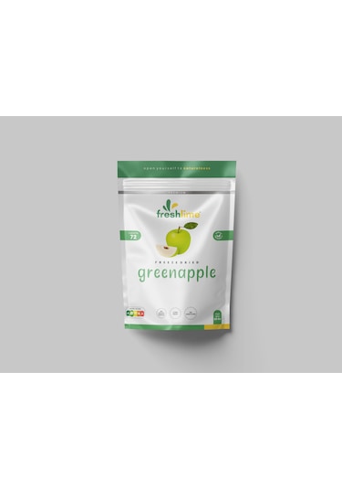Freshlime Yeşil Elma Kuru Meyve Cipsi 20 G