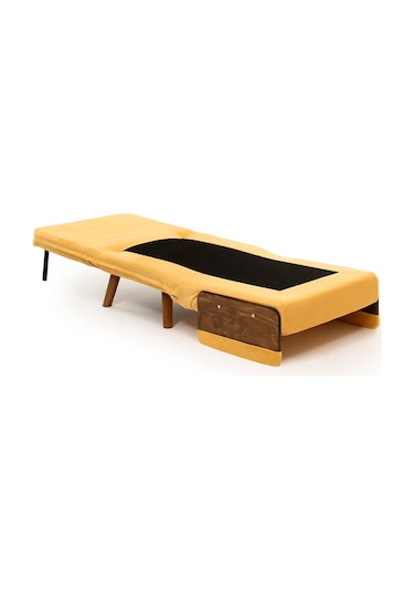 Pafu Cosmo Tekli Katlanır Yataklı Koltuk - Soho Hardal Hardal