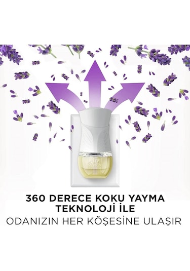 Air Wick Elektrikli Oda Kokusu Kit Lavanta - Cihaz + Yedek Şişe x 3