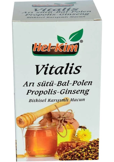 Vitalis Arı Sütü Bal Polen Propolis Ginsengli Bitkisel Macunnu 780 Gr