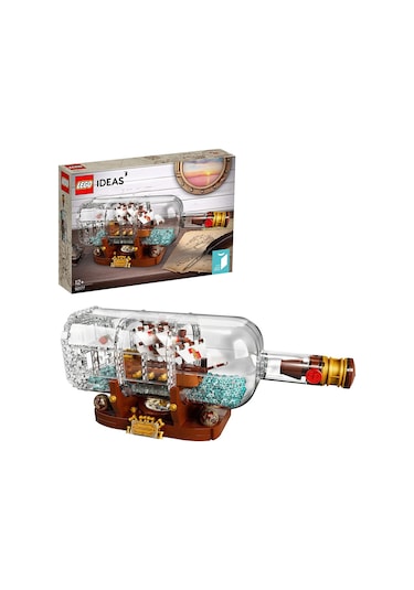 LEGO® Ideas 92177 Şişede Gemi Yapım Oyuncağı 962 Parça