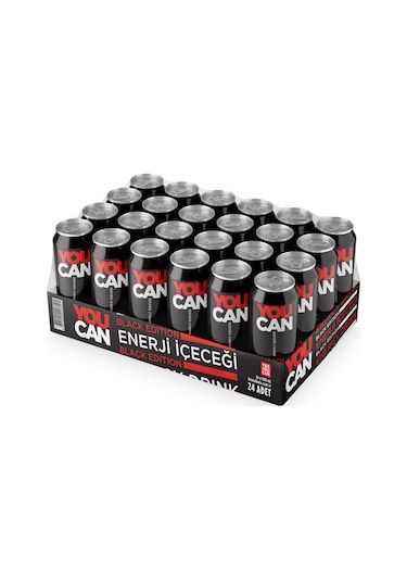 Black Edition Enerji İçeceği 500 Ml 24'lü