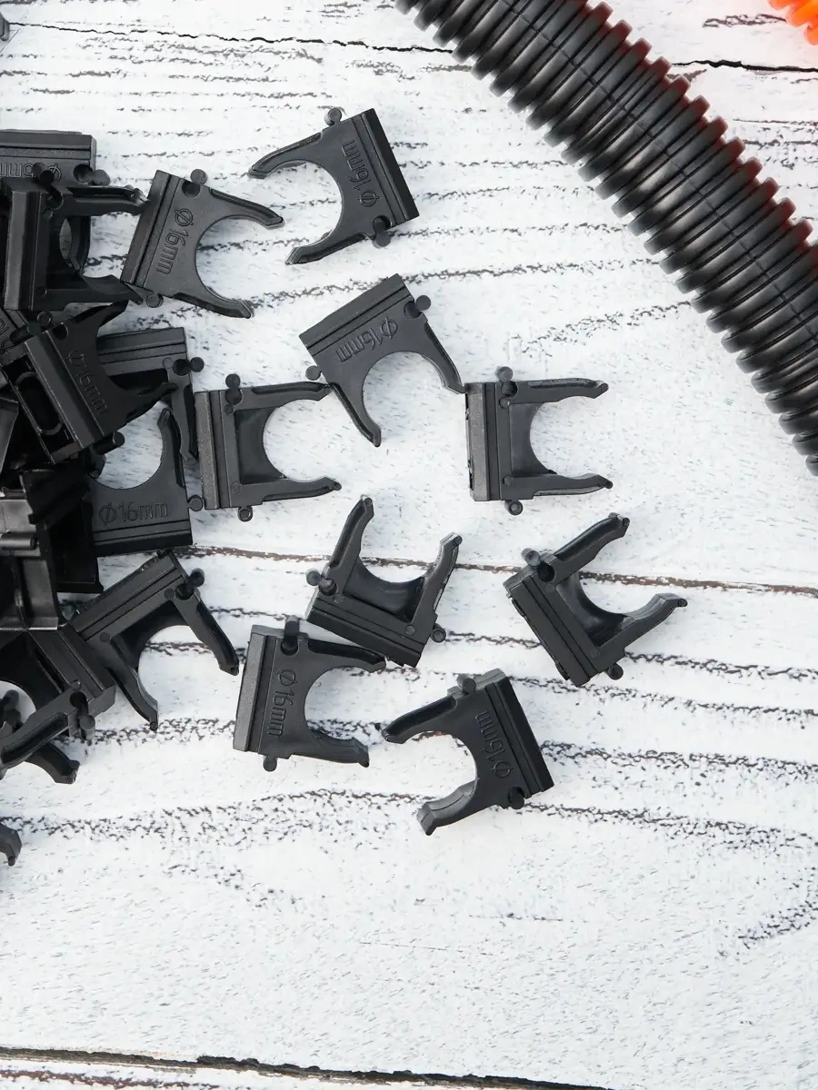 Rexant Plastik 16 Mm Tietli Klips, Boru Sabitleme İçin, 100 Adet 28787947