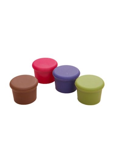 Sarı 1 Adet Şarap Bira Kapağı Şişe Kapağı Ev Mutfak Bar Aracı Silikon Tıpa İçecek Sarı