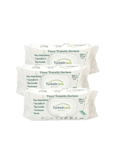 3' Lü Yüzey Temizlik Havlusu 50 Pcs