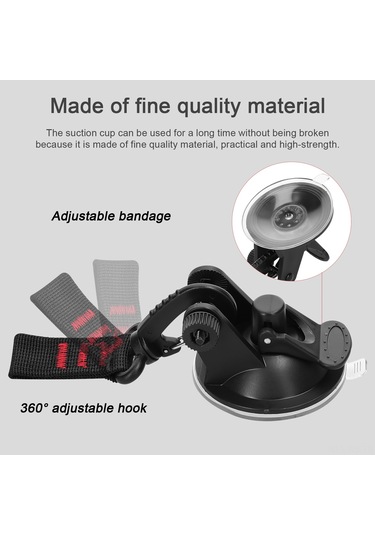 Reedark Kamp Tabanlı Araç Süspansiyonu Takımı - 4 Adet Cam Göbekli Süksiyon Feneri Ve 4 Adet S Kanca İle, Çadır Ve Battaniye Bağlama İçin Ideal Çok Renkli