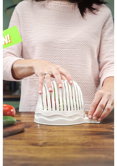 9001500659881 - Pratik Salata Ve Meyve Dilimleğici & Pratik Süzgeç Diğer