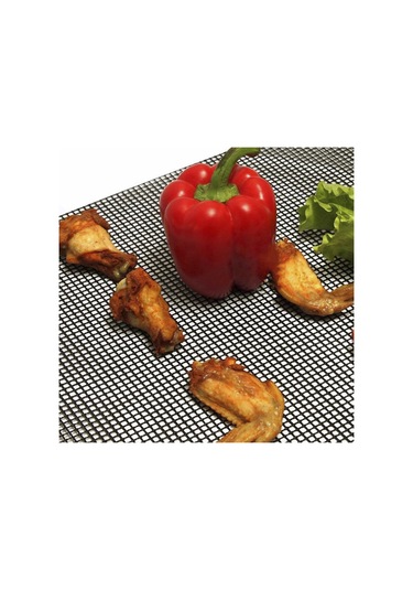 Ximistore9 3'lü Ptfe Izgara Matı - Isı Dayanıklı Silikon, Yemek Yapışmasını Engeller, Temizliği Kolay, Kahverengi Çok Renkli