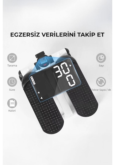 Çift Amortisörlü Çift Direnç İpli Stepper, Dijital Göstergeli