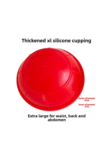 Yuntech01 12'li Silikon Vakum Çımbız Seti - Sağlık Masajı İçin Esnek, Dayanıklı Ve Taşınabilir Toplar Kırmızı X-large 1 Adet Dahil Çok Renkli