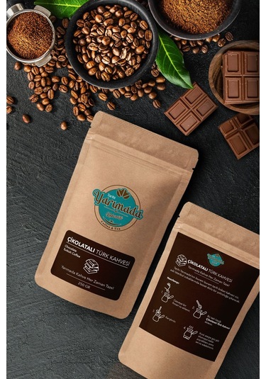 Tarihi Yarımada Kahvecisi Taze Çekilmiş Orta Kavrulmuş ve Öğütülmüş Çikolatalı Türk Kahvesi 250 G