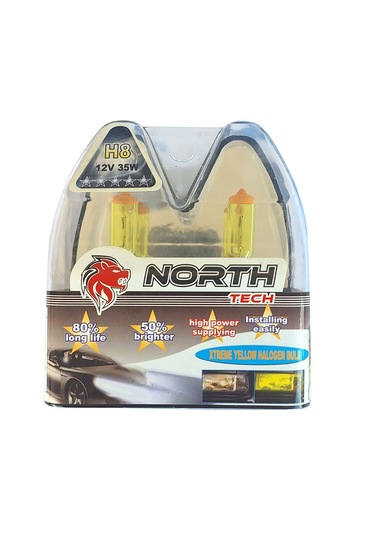 Northtech H8, H9,h11 Oto Far Ampulü 12v Limon Sarı Işık 35w