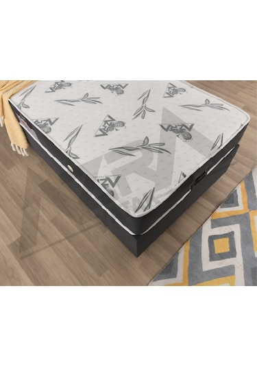Nero Tek Kişilik Baza Comfort Yatak Modelli Başlık %100 Çelik+ Mdf 100 x 200