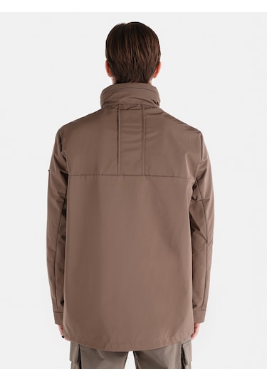 Colin's Colins Regular Fit Cep Detaylı Bej Erkek Kaban Cl1056689 Bej