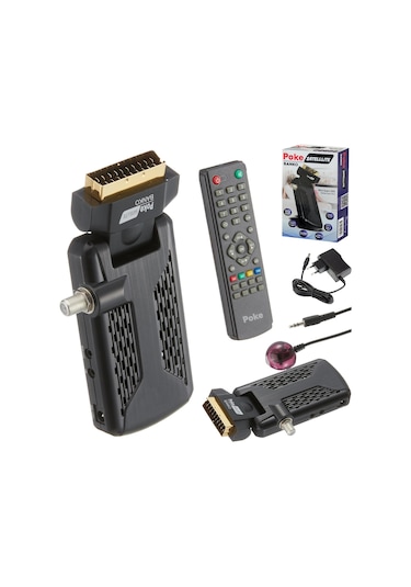 Mini Scart Sd Uydu Alıcı Hq Tkgs Poke Banko