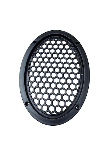 2 Adet - Oval Hoparlör Kapağı 6x9 İnç Kaliteli Plastik Midrange Kapak
