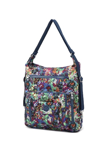 Hem Sırt Hem De Omuz Kadın Çantası Smart Bags 1205 Petunia Çok Renkli
