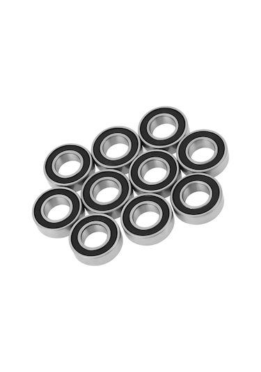 Wezone 10 Adet 688-2rs Derin Oluklu Hızlı Rulmanlar, 8x16x5mm Gömlekli, Metal Malzeme, Düşük Gürültü, Hobiler İçin Uygun