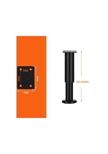 Suntek Magideal Ayarlanabilir Mobilya Ayağı Dolap Ayak Ayakları 18cm