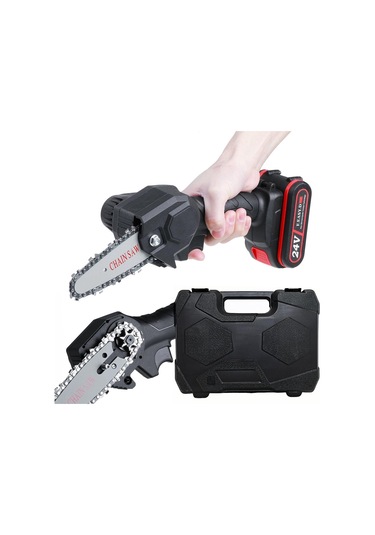 Ayt Powermaster Pm-20309 Zincirli Şarjlı Matkap Testere 24 Volt 550 Watt Küçük Budama Testeresi