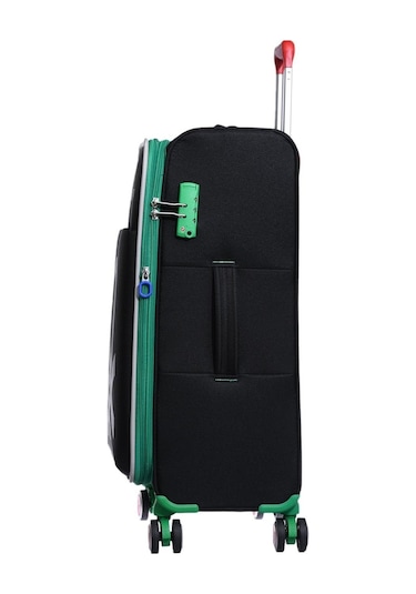 14bnt2200 Polipropilen 3 Lü Valiz Seti Siyah