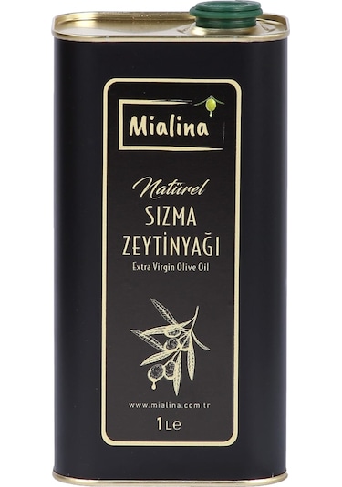 1 L Teneke Natürel Sızma Zeytinyağı