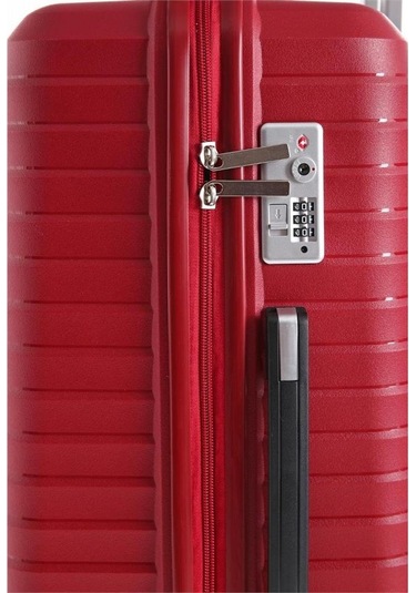 Ççs 5235 Polipropilen 3 Lü Valiz Seti Bordo