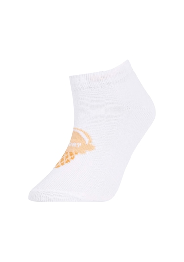 DeFacto Kız Çocuk 7'li Pamuklu Gün Detaylı Patik Çorap X1885A6NSKR1 DeFacto Kız Çocuk 7'li Pamuklu Gün Detaylı Patik Çorap X1885A6NSKR1