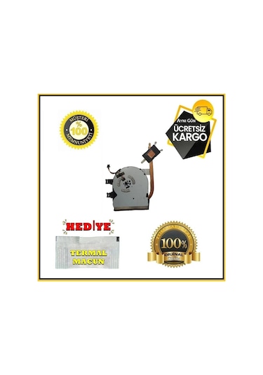 Lenovo Uyumlu 460.00X05.0001 Notebook Cpu Heatsink Fan