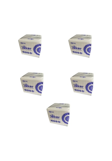 Focus Joker Masaüstü Tek Çek V Katlama Kağıt Dispenser Peçete 2 Kat 5 x 250'li