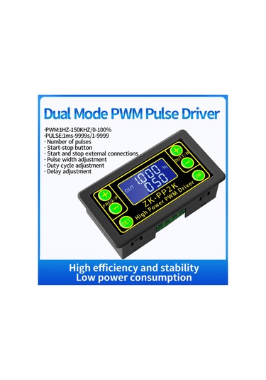 Aubyhe Yüksek Güçlü Pwm Sürücü - Motor/led/solenoid Valf Hız Ve Parlaklık Kontrolü, Frekans/duty Cycle/ayarlı Darbe Sayısı, 3.3-30v, 8a