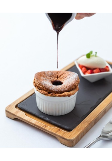 Kapris Porselen 6'lı Suffle Kabı 11 CM Beyaz