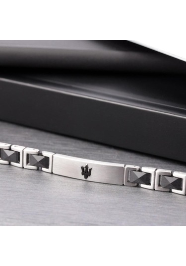 Maserati Jm420atı06 Erkek Bileklik Gümüş