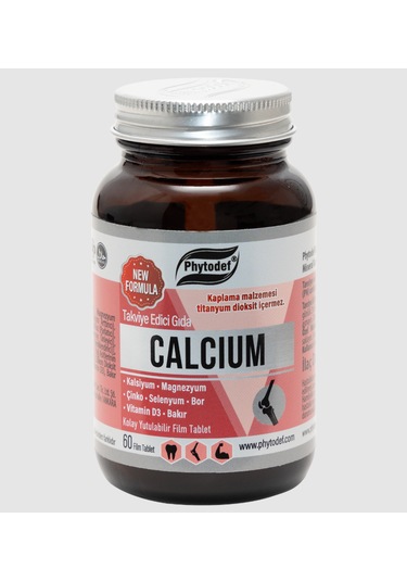 Phytodef Kalsiyum Magnezyum Çinko 3 x 60 Tablet